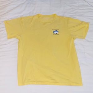 Yellow Southern Tide T-Shirt- Men's XL